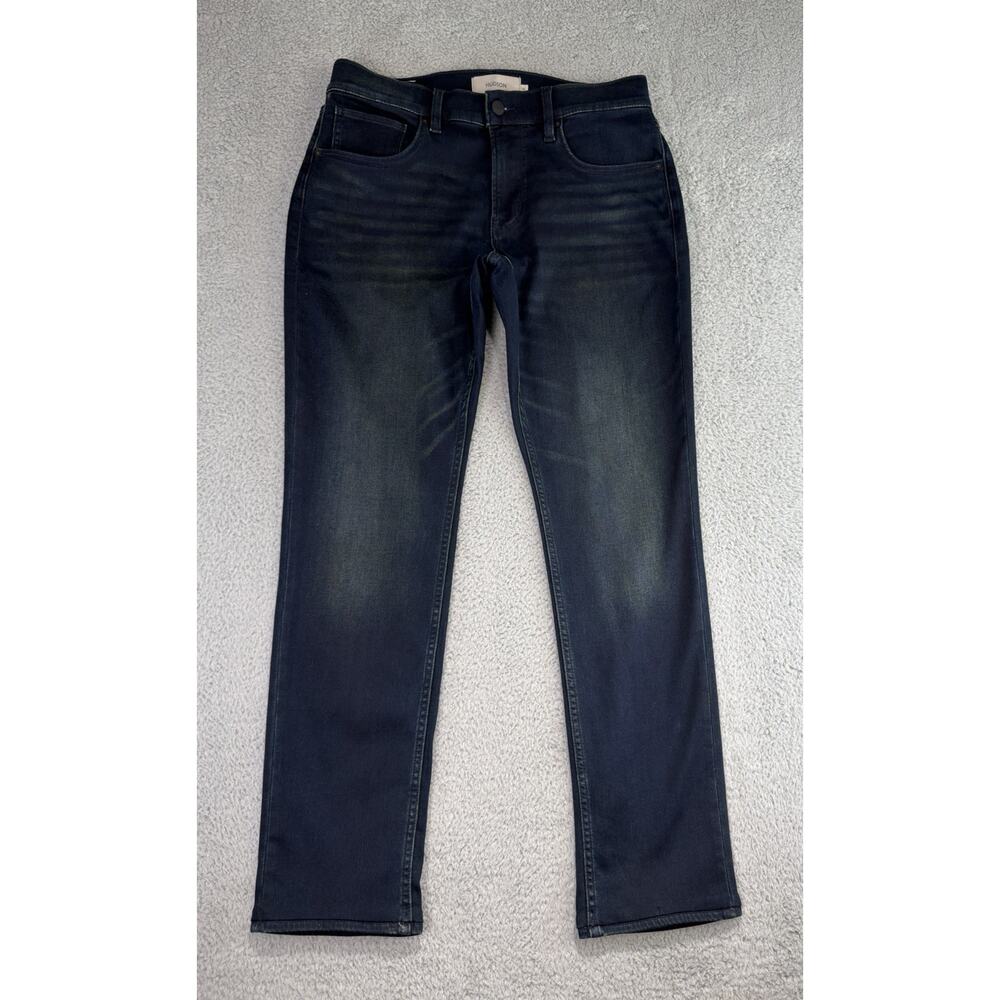 HUDSON Men's Blake Hayworth Slim Straight Leg Jean 33X32 Stretchy